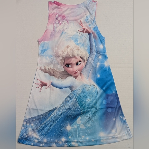Disney Girl's Elsa Dress 3T - Picture 5 of 8